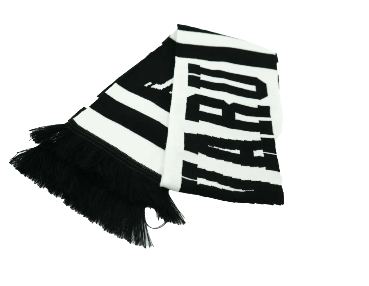 Šála 25-26 černo-bílá