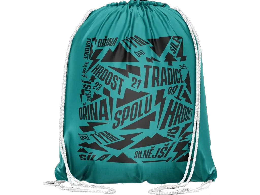 Vak černo tyrkysový