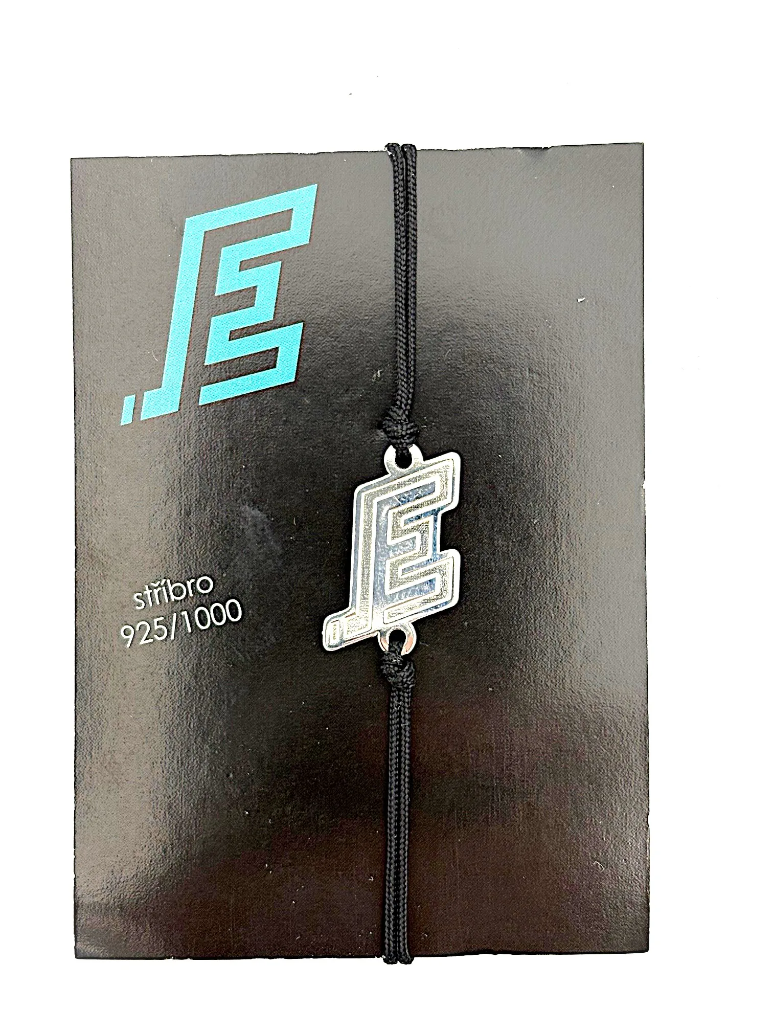 Náramek stříbrný E